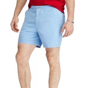Polo Ralph Lauren Classic Fit Polo Drawstring Prepster Blue Lagoon 6” Shorts